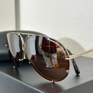 Porsche sunglass aviators large